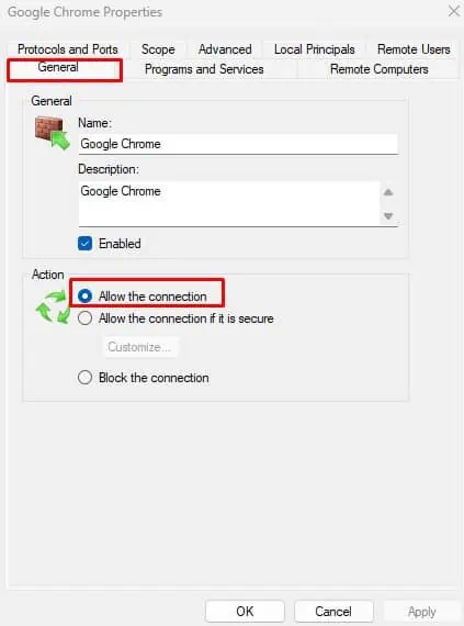 How to Disable Firewall on Windows? 5 Best Ways 23 allow-connection-on-inbound-or-outbound-rule-1