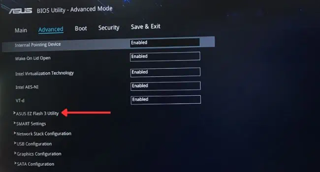 ASUS Keyboard Light When Not Working? Try These 10 Fixes 39 asus-ez-flash