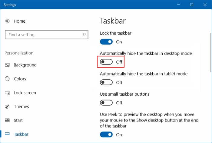 automatically-hide-the-taskbar-in-desktop-mode-disable