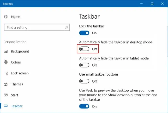 automatically-hide-the-taskbar-in-desktop-mode-disable
