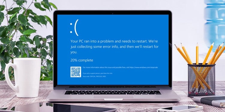 bsod critical process died
