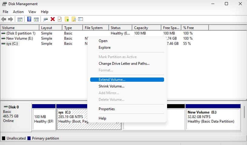 add more memory to c drive