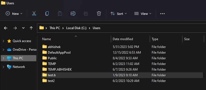 c-users-profile-folder-name-match