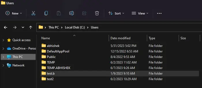 c-users-profile-folder-name-match