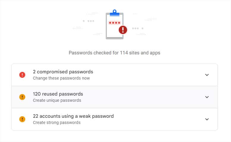 check compromised password
