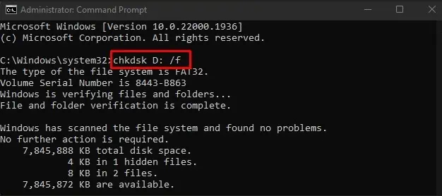 chkdsk-slash-f