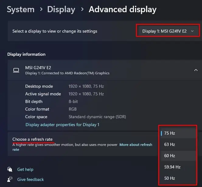 choose-different-refresh-rate-change-refresh-rate-monitor