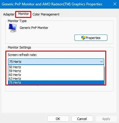choose-refresh-rate-monitor-settings