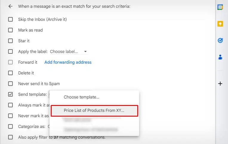 How to Automate Email Responses in Gmail 20 choose-the-template-name-on-filter