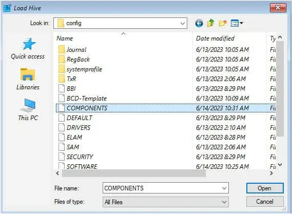 How to Fix Inaccessible Boot Device? 18 Possible Ways 39 components-file-in-os-boot-drive