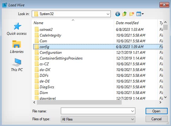 config-folder