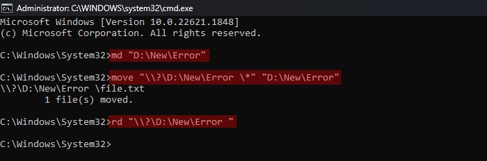 create-new-folder-move-from-folder-with-trailing-space-delete-old-folder-long-device-path-command-prompt