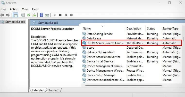 Print Spooler Error—Here're 4 Ways to Fix It 10 dcom-is-running
