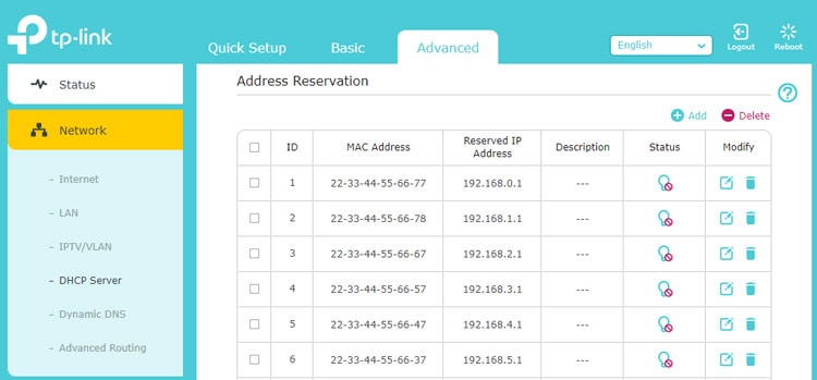 DHCP Vs Static—What’s the Difference? 3 dhcp reservation on router