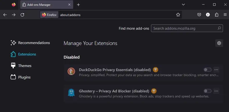 disable-firefox-extensions
