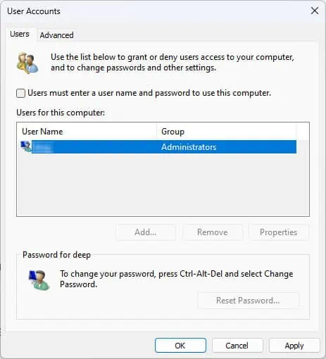 disable-users-to-enter-password-when-logging-in