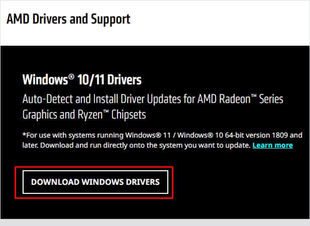 download amd driver monitor blinking on and off