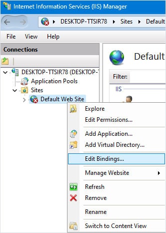 edit binding file is use by another process