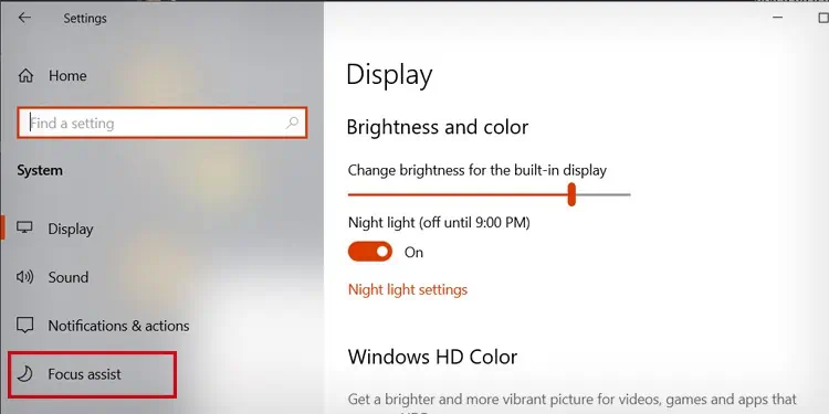 focus-assist-menu