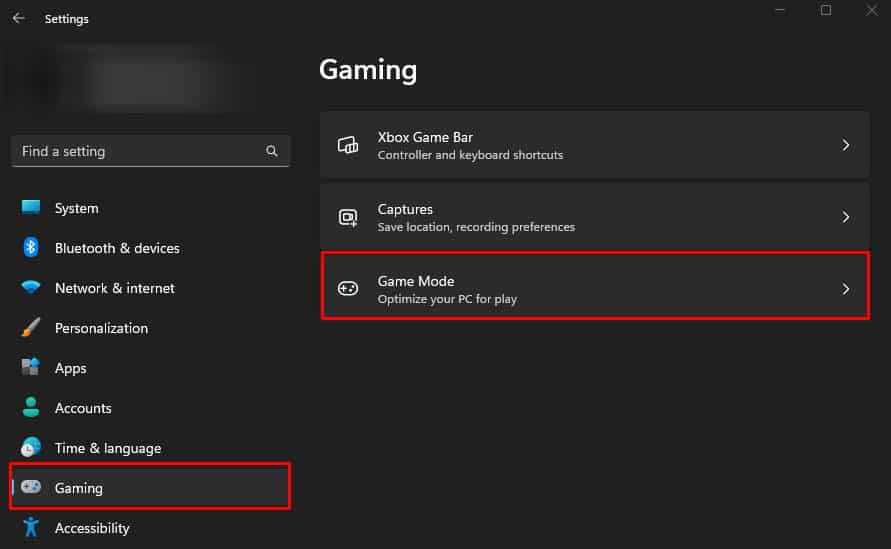 game mode windows setting obs recording choppy