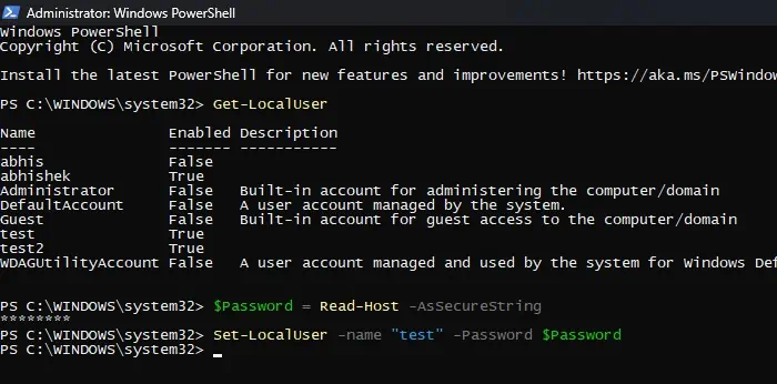 get-localuser-password-as-secure-string-set-localuser-passowrd