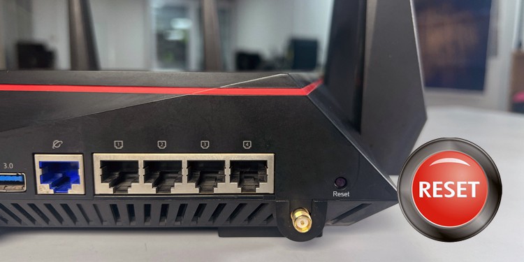 how to reset your router
