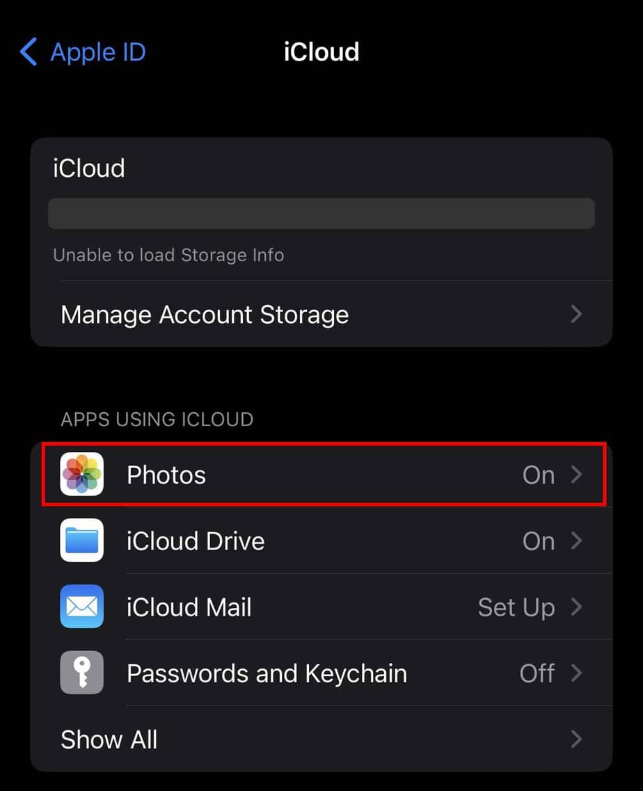 icloud photos