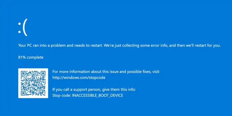 How to Fix Inaccessible Boot Device? 18 Possible Ways