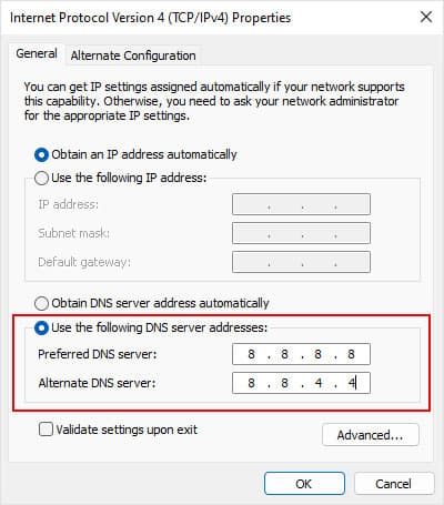 internet-protocol-version-4-use-the-following-dns-server-addresses