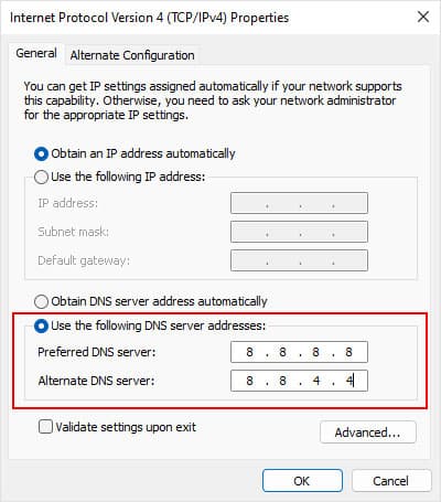 internet-protocol-version-4-use-the-following-dns-server-addresses