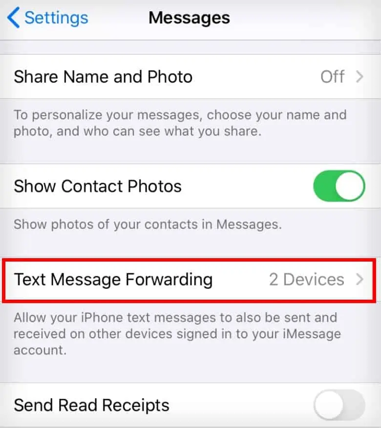 Can You Send or Receive Text on Your PC? 20 iphone-text-message-forwarding