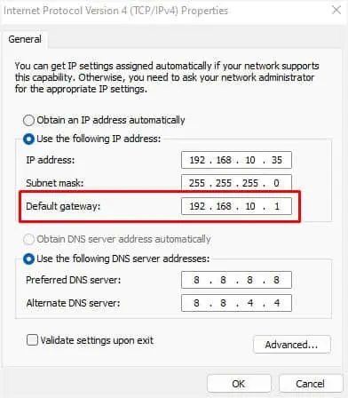 ipv4-default-gateway