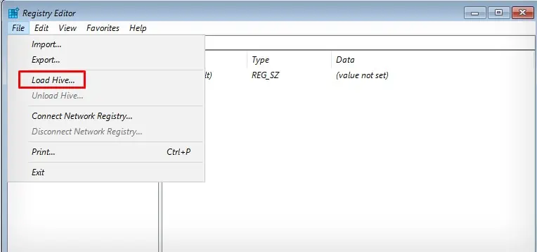 4 Ways to Fix Password is Incorrect in Windows 21 load-hive-option-1