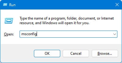 msconfig file in use by another process