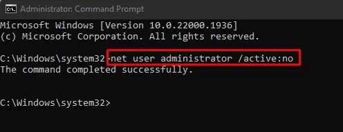 4 Ways to Fix Password is Incorrect in Windows 33 net-user-admin-no