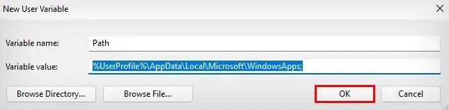 new-path-user-variable