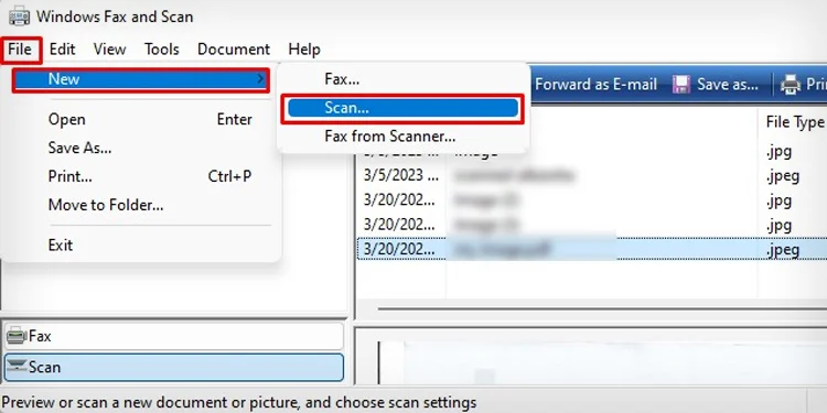 новое-сканирование-на-Windows-факс-и-сканирование-1