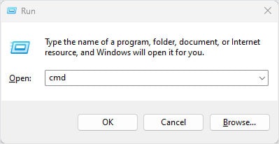 open command prompt file in use by another process