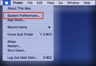 open system preference compromised password