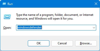 open windows defender disable firewall