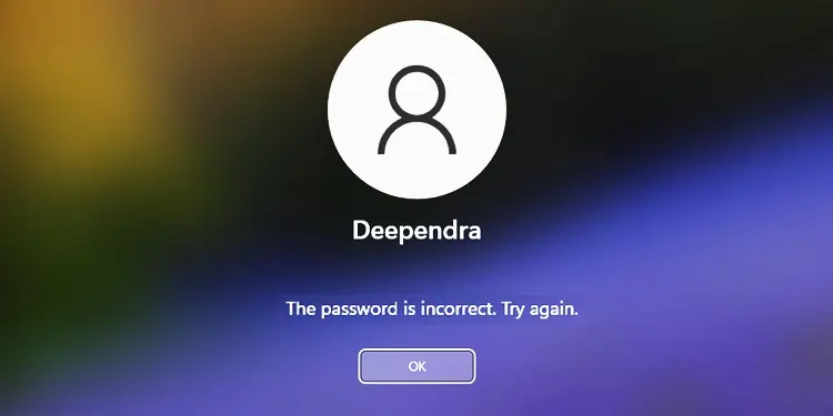 4 Ways to Fix Password is Incorrect in Windows