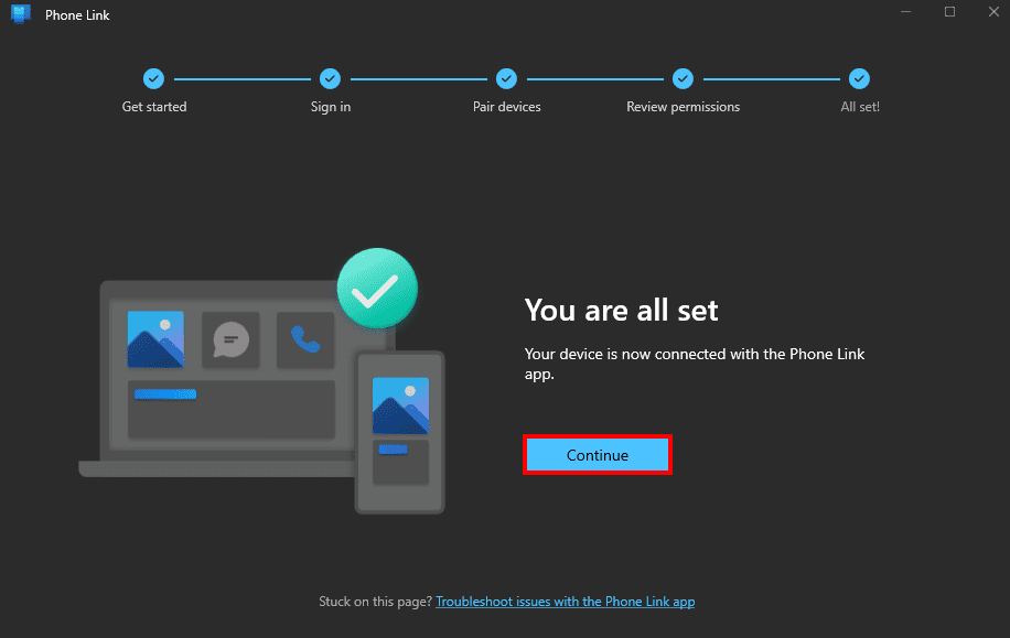 Can You Send or Receive Text on Your PC? 13 phone-link-app-continue