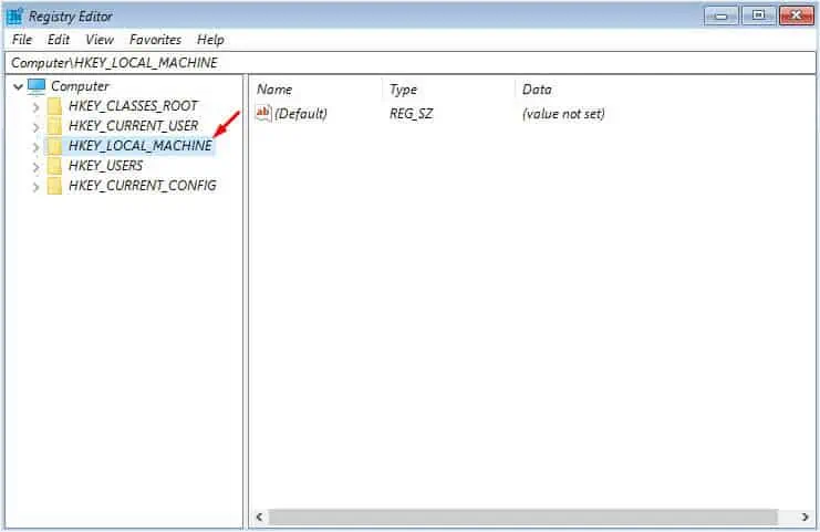 How to Fix Inaccessible Boot Device? 18 Possible Ways 37 pick-hkey-local-machine