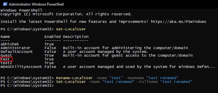 powershell-get-rename-set-fullname-localuser