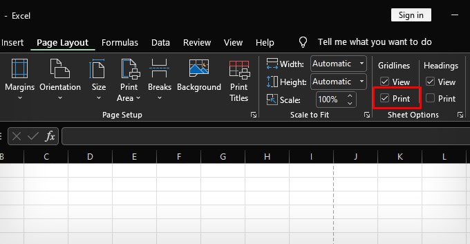 print-option-under-guidelines