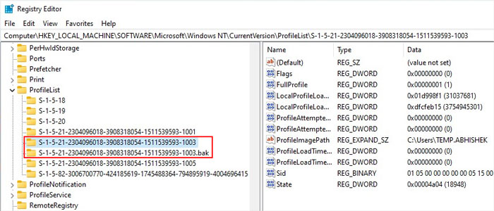 registry-profilelist-bak-duplicate