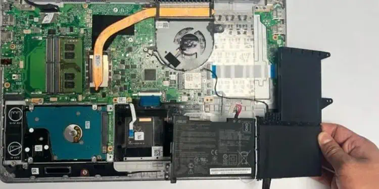 How to Remove a Laptop Battery? Step-by-Step Guide 19 remove-integrated-laptop-battery