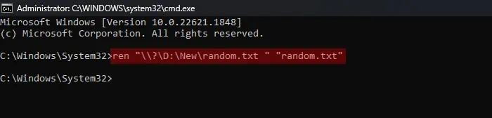 rename-file-long-device-path-command-prompt-trailing-space