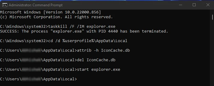 restoreiconcache