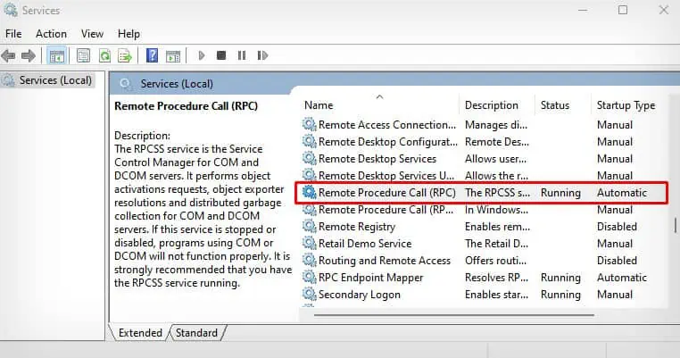 Print Spooler Error—Here're 4 Ways to Fix It 9 rpc-is-running